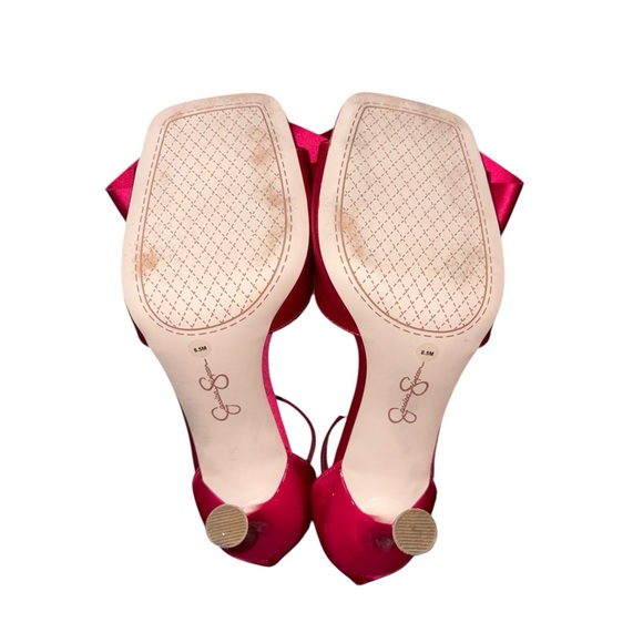 Jessica Simpson Anbrenne Sandal Heels In Candy Pink Flirty  Coquette Size 8.5M - Picture 11 of 12
